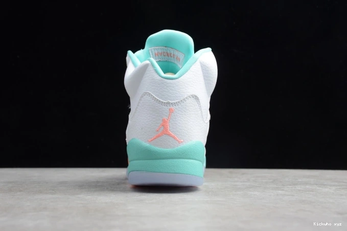 440892-100 GS Jordan Light Aqua Air 5 0714